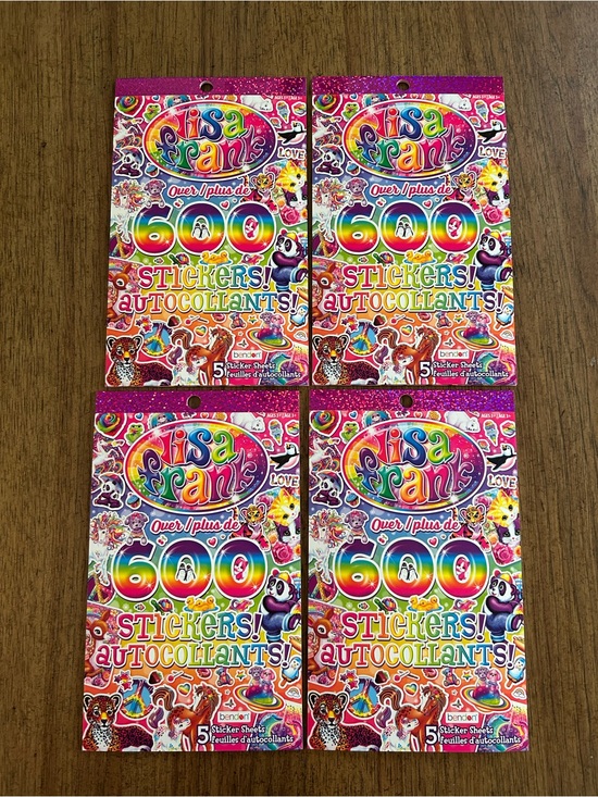 Lisa Frank Other - Lisa Frank Stickers - Bundle includes 4!